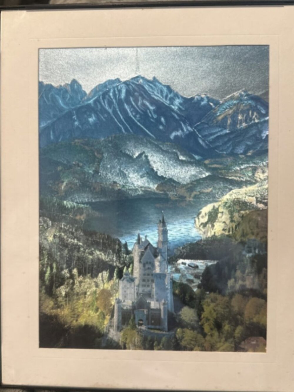 Retro, Art, Mountain Scenery, Natural Landscape, Grandma's Core